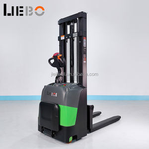 Apiladores eléctricos completos, envío gratis, apilador de palés, carretilla elevadora eléctrica contrapesada de pie - Product Image 2