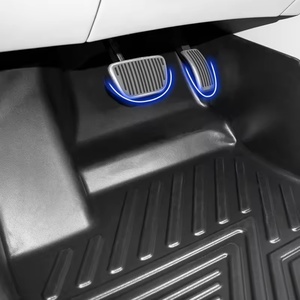 พรมปูพื้นรถยนต์ TPE คุณภาพสูง กันน้ำ กันลื่น จากโรงงาน KQD หนา 3-3.5 มม. รับประกัน 1 ปี สำหรับรถยนต์ BYD Destroyer 05 - Product Image 5