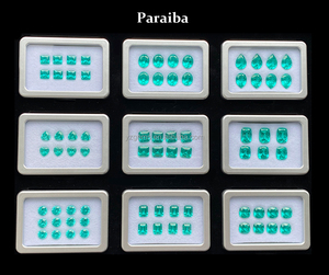 Pietre Preziose Paraiba Sintetiche Taglio Ovale, Pietre YAG di Piccole Dimensioni di Alta Qualità per Gioielli e Creazione di Anelli Regalo - Product Image 4