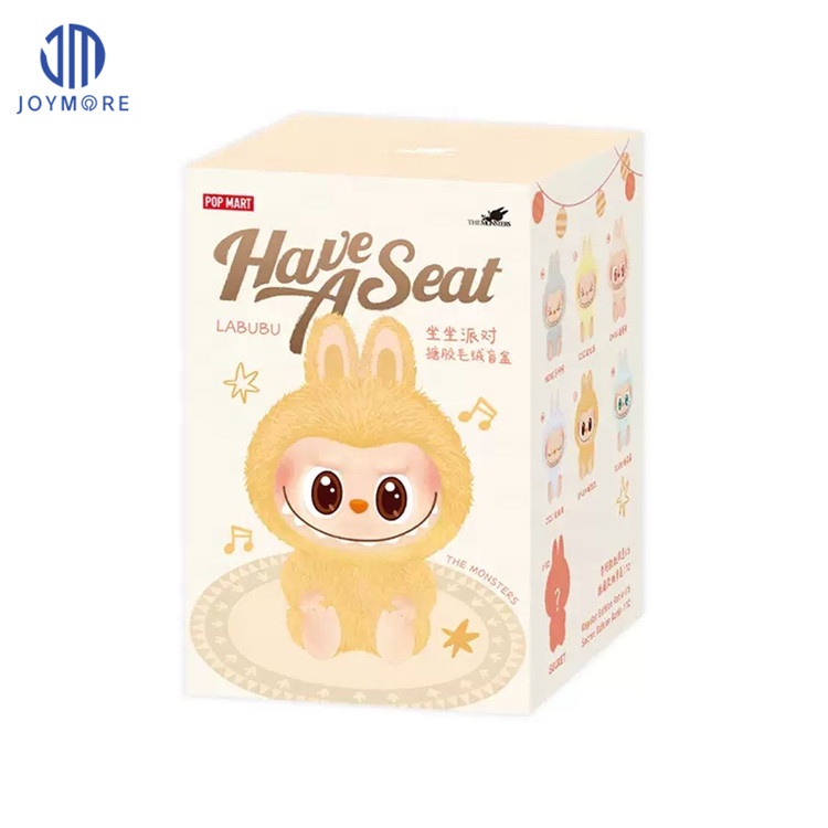 jm流行超市官方商店labubu马卡龙玩具怪物popmart labubu