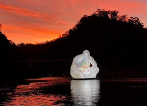 Inflable <span class=keywords><strong>pensador</strong></span> modelo personalizado grande inflable agua arte Cuerpo Humano Decoración - Product Image 4