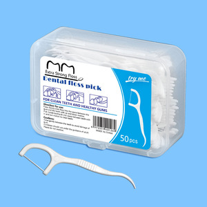 A granel Biodegradable personalizado Eco amigable hilo, seda de diente de Nylon Dental hilo Dental para niños - Product Image 2
