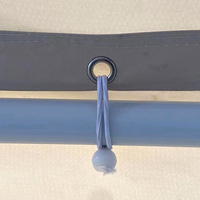 Bâche résistante d'Oxford de tissu d'auvent de tente de décrochage de marché anti-vieillissement imperméable et anti-soleil avec l'impression faite sur commande