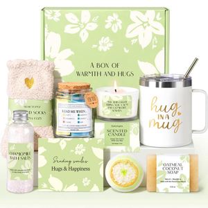 Lot de 10 paniers-cadeaux promotionnels d'entreprise personnalisables de haute qualité pour la relaxation et les soins personnels, idéal pour les événements et les cadeaux d'entreprise - Product Image 5