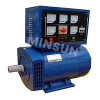 Stamford Type 20kva 30kva 40kva 50kva 1500rpm Alternateur sans balais Double/générateur à roulement simple