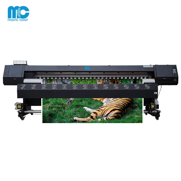 Imprimante numérique à jet d'encre, grand Format, 3.2m, appareil d'impression pour bandérole électronique, soluble
