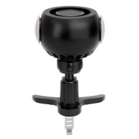 Support magnétique pour téléphone de voiture avec ventilateur de refroidissement, lumière ambiante RGB et diffuseur d'arômes - Offre Spéciale