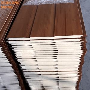 Fabricant chinois de panneaux de bardage en métal PU, panneau sandwich pour mur extérieur - Product Image 1