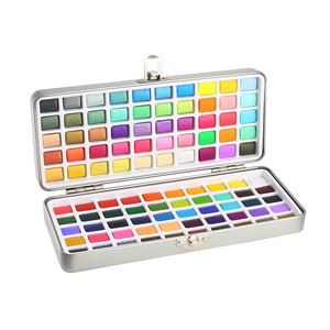 Pigments métalliques pailletés, 36 couleurs, pour <span class=keywords><strong>peinture</strong></span> d'artiste, professionnelle, aquarelles, 12 24 couleurs, <span class=keywords><strong>prix</strong></span> d'usine, boîte en fer - Product Image 2