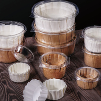 Papier sulfurisé basque en silicone de qualité alimentaire pour pâtisserie, support à gâteau 4 "6" 8"