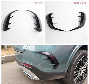 Plaque <span class=keywords><strong>de</strong></span> protection arrière, bande <span class=keywords><strong>de</strong></span> seuil pour Benz 23 Mercedes GLC, déflecteur <span class=keywords><strong>de</strong></span> vent arrière, autocollant <span class=keywords><strong>de</strong></span> rétroviseur, accessoires extérieurs - Product Image 6