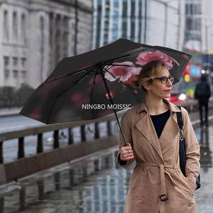 ร่มพับขนาดเล็กพกพาสะดวก กันลม กันแดด กันฝน น้ำหนักเบา ใช้กลางแจ้ง ป้องกันรังสียูวี ควบคุมการพับด้วยมือ เหมาะเป็นของขวัญ ของที่ระลึก สไตล์อเมริกัน - Product Image 4