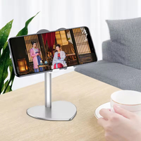 2024 nouveau Design Portable en alliage d'aluminium accessoires de téléphone portable réglable téléphone tablette supports de support en forme de coeur