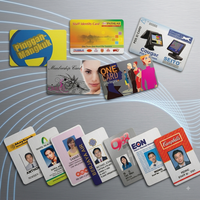 Imprimante de cartes PVC double face pour cartes d'identité, cartes de visite et permis de conduire, idéale pour l'impression de cartes d'employés