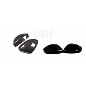 LUJESS Nuovi Specchietti Retrovisori in Fibra di Carbonio <span class=keywords><strong>Nero</strong></span> Lucido per Land Rover Range Rover Discovery Sport/<span class=keywords><strong>Evoque</strong></span> L550/L551 F-PACE - Product Image 6
