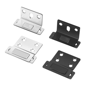 Loquet magnétique en L Zuogang en acier laminé à froid pour portes de placard et tiroirs – Design minimaliste - Product Image 3