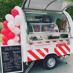 Belle conception kiosque de camion de nourriture en fibre de verre Remorque de crème glacée extérieure à vendre - Product Image 5