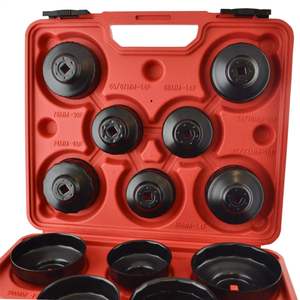 Juego de 15 Llaves para Filtro de Aceite de Acero al Carbono, Llaves Combinadas Manuales, Herramienta Automotriz OEM, Garantía de 12 Meses, Moldeado por Soplado - Product Image 4