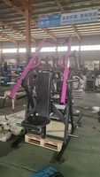 Mini-chargeur assis commercial pour exercices de tirage dorsal, équipement de musculation pour la gym, entraînement dos et poitrine, construction en acier sécurisée pour le fitness