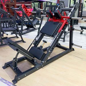 TOPTONS nouvelle série équipement <span class=keywords><strong>de</strong></span> gymnastique commercial plaque <span class=keywords><strong>de</strong></span> Fitness chargé équipement <span class=keywords><strong>de</strong></span> Fitness presse à jambes Hack Squat Machine - Product Image 4