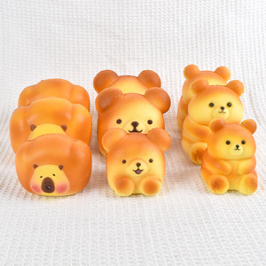 ตุ๊กตาหมีบีบเล่นได้ เนื้อนุ่มพิเศษ ช่วยคลายเครียด ดีไซน์สวยงาม น่ารัก คืนรูปช้า วัสดุ PU สำหรับเด็กผู้หญิง - Product Image 4