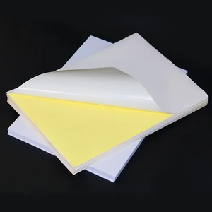 Papel Offset Sin Madera, Papel con Reverso Amarillo, Papel Autoadhesivo de Vinilo para Etiquetas de Embalaje - Product Image 3