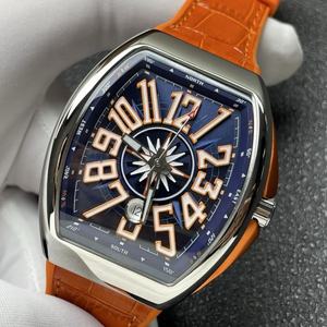 Nouvelle montre mécanique <span class=keywords><strong>de</strong></span> haute qualité pour homme, élégante, avec lumière nocturne, en acier inoxydable, en forme <span class=keywords><strong>de</strong></span> <span class=keywords><strong>tonneau</strong></span>, montre <span class=keywords><strong>de</strong></span> cérémonie - Product Image 2