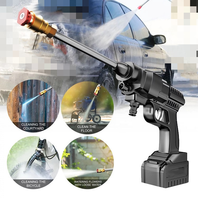 cheap price water gun car washing high pressure car washer with rechargeable battery