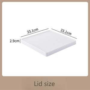 <span class=keywords><strong>Wewin</strong></span> กล่องเก็บพลาสติกสี่เหลี่ยมหนาขนาดใหญ่พร้อมฝาปิดสําหรับของเล่นขนมเสื้อผ้าห้องนั่งเล่นห้องน้ําตู้เสื้อผ้า 7099 - Product Image 5