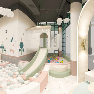 Parque Infantil Interior Temático de Diseño Integral con Tobogán y Piscina de Pelotas para Niños y Padres - Product Image 2