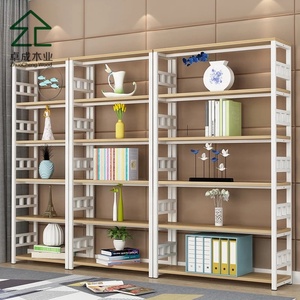 Giá Rẻ Điều Chỉnh Kệ Hiện Đại Đồ Nội Thất Trường Kim Loại Bookcase Thép Kệ Sách - Product Image 3