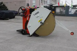 800mm bıçak kesme derinliği 32Cm yol zemin beton kesici makinesi yol kesici beton kesici elektrik motoru ile 11Kw 15Kw 22Kw