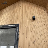 Petites Cabanes en Rondins Prêtes à l'Emploi Bungalow Chalet Modulaire en Bois Mini Maisons Préfabriquées de Plage avec Certification AU NZ US EN Standard