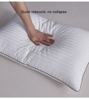 Oreillers de lit de collection hôtelière 2 kg, taille standard/queen, certifiés OEKO-TEX, oreiller original en alternative au duvet, doux pour dormir