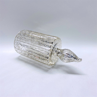 En gros Personnalisé Cristal Électronique Batterie Led Bougies Cire Verre Lumière