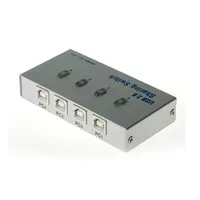 USB 2,0 intercambio interruptor de 4 puertos usb 4 en 1 USB compartir interruptor