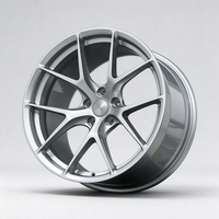 Jantes en alliage d'aluminium forgées sur mesure, multi-rayons, argentées, 18-24 pouces, 5x120 5*114.3 PCD pour BMW X3 X5 M2 M3 M4