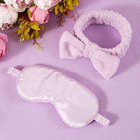 Ensemble de spa violet de luxe avec gobelet, bandeau, masque pour les yeux, sel de bain, coffret de soins personnels pour femmes, pour la Saint-Valentin, un anniversaire, un mariage