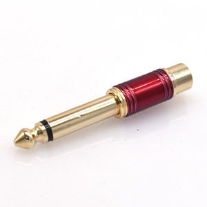 Adaptador de Audio Chapado en Oro de 6.35mm a <span class=keywords><strong>RCA</strong></span>, Convertidor de <span class=keywords><strong>Jack</strong></span> de 3.5mm a 6.35mm - Product Image 6