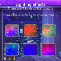 Projecteur de Galaxie Astronaute Moderne, Veilleuse LED Alimentée par USB, Laser Ciel Étoilé pour Ambiance de Chambre