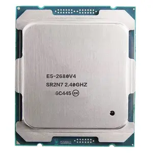 저렴한 가격 제온 CPU E5 2680V4 14C 28T 원래 골드 메달 2U 랙 서버 프로세서 CPU E5-2680V4 2.4 GHz LGA 2011-3