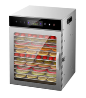 Commerciële Rundvlees Droogmachine Banaan Tomaat Mango Fruit Droger Zeekomkommer Zeevoedsel Dehydrator