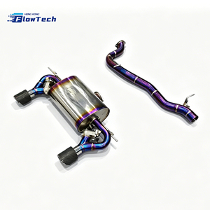 Échappement Catback en Titane Léger Haute Performance avec Valve pour Golf 7R 7.5R 2.0T avec Son Réglable et Télécommande - Product Image 3