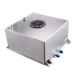 40L汽车辅助油箱镜面抛光铝AN10接口通用燃料电池箱塑料盖发动机零件 - Product Image 2