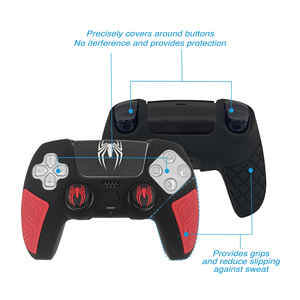 <span class=keywords><strong>Cover</strong></span> Protettiva in Silicone per Controller di Gioco PS5 Dualshock Sony Playstation 5 con Stampa e Design Personalizzato di Squadra di Calcio - Product Image 6