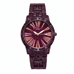 Reloj de Cuarzo para Mujer con Correa de Diamantes, Resistente al Agua, Apto para un Entorno Laboral Versátil y Uso Diario - Product Image 4