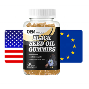 Gomitas Veganas de Aceite de Semilla Negra Orgánica 100% a Base de Plantas, Cumplen con las Normas de EE. UU./UE, Etiquetado y Empaquetado Personalizados, Suplemento Apto para Veganos - Product Image 1