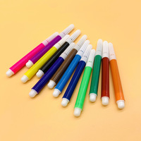 6 12 24 Couleurs Crayons de couleur pour enfants Mini stylos aquarelle Logo personnalisé et différents emballages Sûr et non toxique