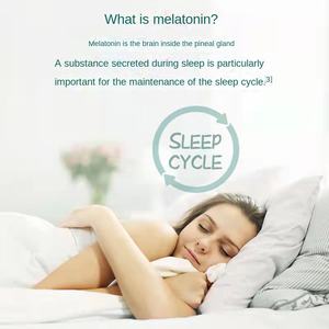 Jia Hong Zuopikelong Good Night <span class=keywords><strong>Boqu</strong></span> Mian Capsules de mélatonine sauvage pour adultes, améliore le sommeil, vitamine B6, capsule bleue - Product Image 3