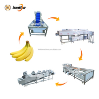 Machine à laver et à éplucher les légumes et les mangues à la noix de coco industrielle Offre Spéciale automatique pour le nettoyage des bananes